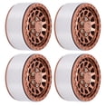 thumbnail image 3 of Juego de 4 cubos de rueda de coche Beadlock RC, llanta de aleación de aluminio de 1,9 pulgadas para coches de Control remoto 1/10 1/12 1/14, 3 of 8