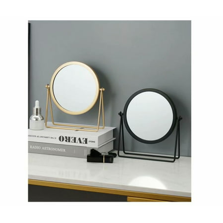 Simple Round Table Mirror 360 Degree, Mirror Makeup Desktop