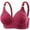 #0320-Wine, variant on Xucatan Bra for Older Women with Sagging Breast Sports Bras Deep Cup Full Back Coverage Comfort Shaper Bra Plus Size Everyday Bras Gift