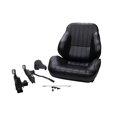 thumbnail image 1 of Scat SCA80-1050-51R Right Hand Rally Low Back Seat, Black - Vinyl, 1 of 4