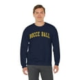 thumbnail image 6 of Bocce Ball Sweatshirt Gifts Crew Neck Shirt Long Sleeve Unisex, 6 of 7