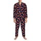 thumbnail image 3 of Fotbe Foxes In Different Poses Pijama de Hombre con Estampado de Manga Larga, Conjunto de 2 Piezas, Ropa de Dormir Suave y Cómoda con Bolsillos-Small, 3 of 7