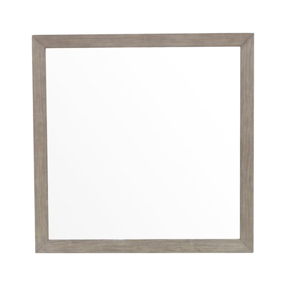 Modern Dresser Mirror in Natural Taupe