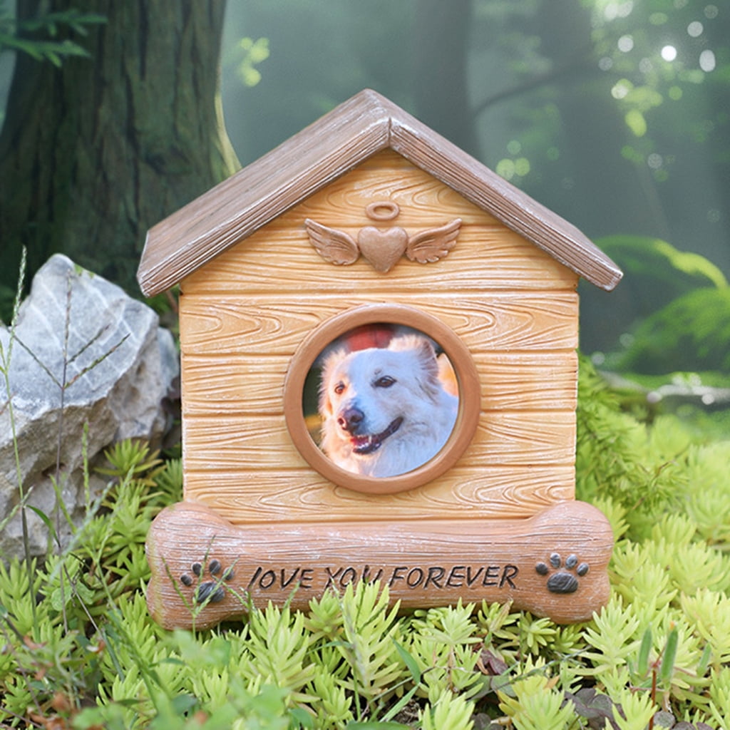 Pet Cremation Urn for Dogs Cats Ashes Resin Memorial Urn Keepsakes Ashes Box