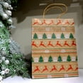 thumbnail image 5 of Christmas Gifts Bags, 12 Pack Large Size Kraft Paper Bags with Handle for Holiday Gifts, 5 of 6