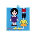 thumbnail image 2 of Tablero ocupado para niños pequeños, tela suave, habilidad básica, habilidades motoras finas, tablero sensorial, libro de tela de cuentos para niños p Madre, 2 of 7