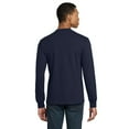 thumbnail image 4 of Gildan Classic Fit Men Long Sleeve T-Shirt, DryBlend Crewneck Tee, 15 Colors, Sizes S-3XL, 4 of 6