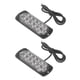 thumbnail image 3 of Luz estroboscópica de emergencia LED 18 modos estroboscópicos Luz de señal de advertencia lateral del automóvil 2 piezas para motocicleta ANGGREK  Otros, 3 of 8