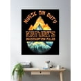 thumbnail image 2 of Nurse On Duty, Nature'S Prescription Filled. Go Outside Poster Wall Art, Modern Wall Decor, 16x24 UNFRAMED, 2 of 3