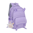 thumbnail image 1 of Mochila Escolar Viaje Bolsa Laptop 15.6inch Para Niños  Malubero, Violeta, 1 of 5