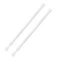 thumbnail image 2 of 2pcs Tension Curtain Rod Adjustable Shower Curtain Rod Expandable Curtain Tension Rod, 2 of 9