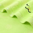 thumbnail image 7 of Soft Bamboo Fiber Towel Kids Cartoon Washcloths Cute Cat Musical Note Towel Absorbent Towels for Bathroom Hotel Spa Kitchen, 7 of 7