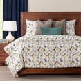 thumbnail image 2 of SIScovers  Hummingbird Abstract Print Duvet Set Sapphire - Queen - 7 Piece, 2 of 5