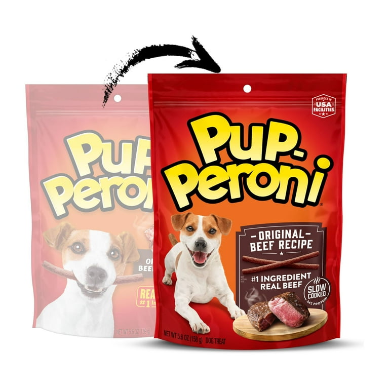 Pup-Peroni Canine Big Doggy Snacks, Original Beef Flavor Dog