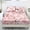 Butterfly Cherry Blossom, variant on FOR U DESIGNS Cardinal Plum Blossom Print Full Size 3 Piece Sheet Set Wrinkle Free Comfort Sheets with All Around Elastic Comfortable Fitted Bedding with Pillowcase, Twin
