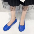 thumbnail image 3 of TOWED22 Chaussures Plates pour Femmes, Chaussures Plates Légères en Maille Douce pour Femmes, Bleu, 3 of 5