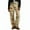 Khaki@GC@, variant on Womens Baggy Jeans Floral Graphic Y2K Cropped Jeans for Women Trendy Buttons Wide Leg Fall Winter Denim Pants With Pocket