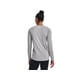thumbnail image 2 of Camiseta Under Armour Team Tech holgada de manga larga para mujer, color gris, 2 of 6