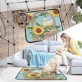 thumbnail image 7 of Qxltty Sunflower Chicks Cat litter Pads Pet Set of 3 Diaper Mats Center Anti-leakage Layer Absorbent Soft and Comfortable, 7 of 7