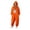 Z108-Orange, variant on LILIYA Adult Halloween Onesie, Cozy Hooded Jumpsuit, Plush Long Sleeve Sleepwear for Couples, Soft Bodysuit with Deep Pockets, Warm Holiday Party Pajamas