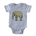 thumbnail image 1 of CafePress - Cute Elephant - Cute Infant Baby Football Bodysuit, 1 of 1