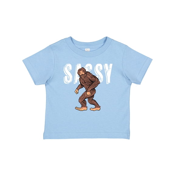 Inktastic Bigfoot Sassy Happy Sasquatch Boys or Girls Baby T-Shirt