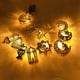 thumbnail image 5 of Cortina de luces decorativas Eid para interiores y exteriores, patios, fiestas, decoración de cortinas 3 metros, 5 of 8