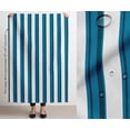 thumbnail image 3 of Soimoi Printed Waterproof Taffeta Fabric - Blue Stripe Print | 56" Wide | For Outdoor Cushions, Awnings, Table Covers & Upholstery Projects, By 5 Yard, 3 of 7