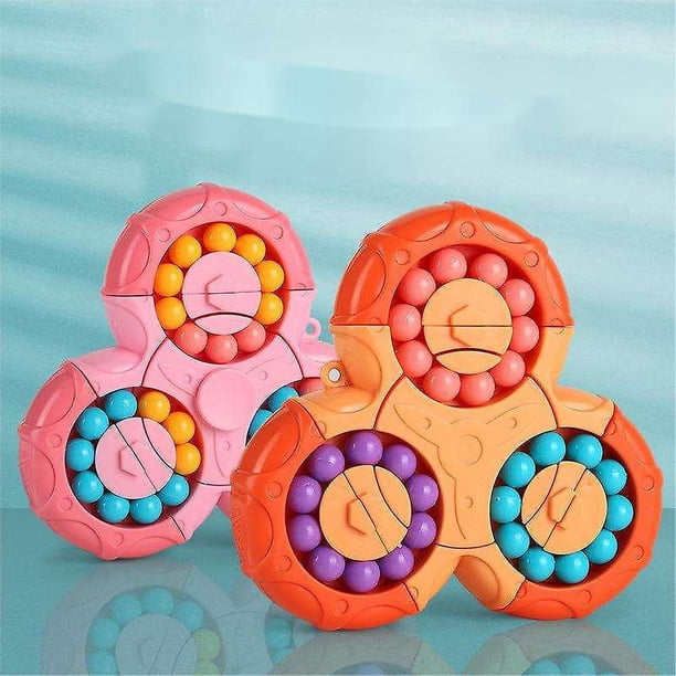 Infinite Fidget Spinners para niños adultos mayores, juguetes 3D con la punta de los dedos para TDAH, autismo, necesidades especiales, alivio de la ansiedad y matar el tiempo. 2 piezas)