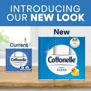 Cottonelle Ultra Clean Toilet Paper, 24 Mega Rolls, 312 Sheets per Roll (7,488 Total)