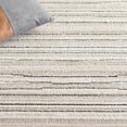 thumbnail image 6 of SAFAVIEH Jade Jermaine Striped Polyester Area Rug, Ivory/Beige Black, 8' x 10', 6 of 7