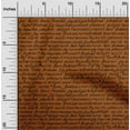 thumbnail image 2 of oneOone Cotton Cambric Medium Blue Fabric Writing Font Sewing Craft Projects Fabric Prints By Yard 56 Inch Wide, 2 of 4