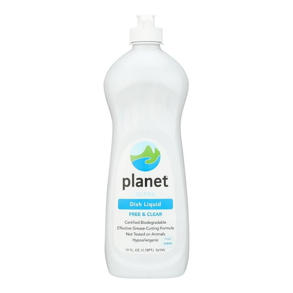 Planet - Dishwashing Liquid Ultra Fresh & Clean - Case Of 12-19 Fluid Ounces