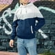 thumbnail image 3 of Gibobby Sudaderas de hombre Sudadera con capucha para hombre Sudadera con capucha(Blanco,XG), 3 of 4