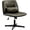 Green, variant on URRED Criss Cross Office Chair, Armless Cross-Legged Desk Chair with Fixed Legs, Height Adjustable Wide Seat Task Vanity Chair for Home Office or Bedroom (Black)