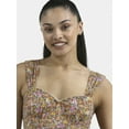 thumbnail image 3 of No Boundaries Tiered Bustier Maxi Dress, Women's, 3 of 4