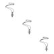 thumbnail image 4 of Jumpingount Rhinestone Inlay Pendant Lovely Necklace Lightweight Chain Portable Fashion Jewelry Pendants Necklaces for Men Type1, 4 of 6