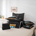 thumbnail image 4 of Erosebridal Soccer Bedding Twin Comforter Set for Teens, American Football Down Comforter, Retro Sports Decor, Reversible, 4 of 5