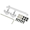 thumbnail image 2 of RC Tige de Direction de Voiture, Performance Stable Réduire les Vibrations Haute Précision RC Voiture Direction Coupe Installation Facile Conduite Équilibrée pour 1/16 RC Voiture Argent, 2 of 8