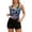 a-OTHER3811, variant on Womens Two Piece Tankini Set Leopard Print V Neck Racerback Top High Waisted Shorts With Side Pockets Casual Swimsuit Outfit For Summer Beach Vacation Wear Multicolour S