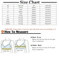 thumbnail image 2 of Plus Size Everyday Bras Women's Front Snap Close Sports Push Up Wire Free Bra Casual Print Comfort Breathable Bra, 2 of 6