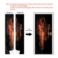 thumbnail image 4 of Halloween Door stickers, self-adhesive refrigerator stickers Decorations Door Cover, Horrible Demon  Banner Bathroom Porch Door Backdrop Decor for Indoor Outdoor Haunted House Decoration, 4 of 16