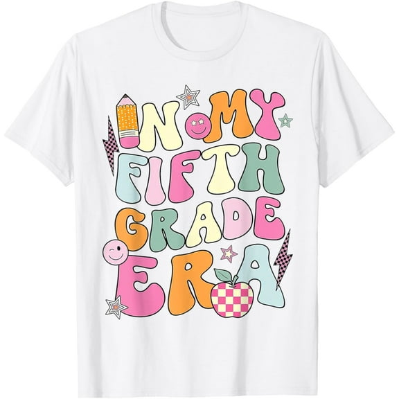 DOPASHIRT In My Fifth Grade Era 5Th Grade Girl Teacher Back To School T-Shirt Unisex S-5XL Hot Trending Shirt, Vintage Birthday Gift