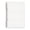 🔥 White_New#2387, variant on A5 Transparent Soft Cover Binder Notebook with Detachable Pages, Network Lines, Foldable Design for Note Taking, Study or Work, Thick Paper Prevents Ink Bleeding, Versatile for Writing or