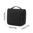 thumbnail image 3 of Leodye 1PCS Hanging Travel Wash Bag, Multifunctional Suspended Makeup Storage Pouch for Business Trips Vacation Cosmetic Sorting -7.48x6.69x2.17in, 3 of 6