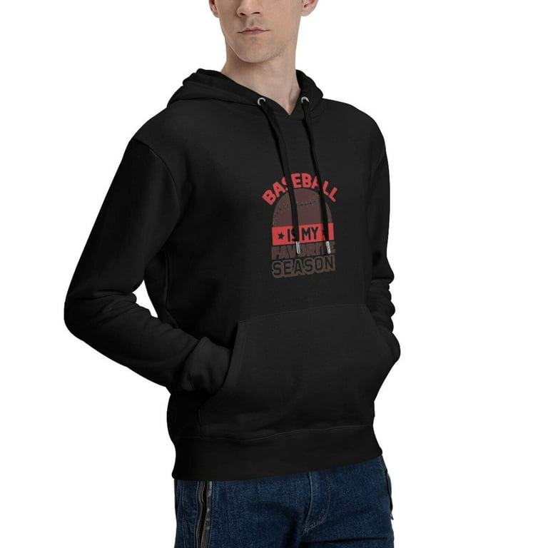 Baseball Is My Favorite Season Vintage Sports Gift Unisex Graphic Hoodie Sweatshirt Women Men Walmart