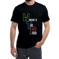 thumbnail image 2 of YDLCAFD Funny WTF Meaning Where's The Food T Shirt, 2 of 4