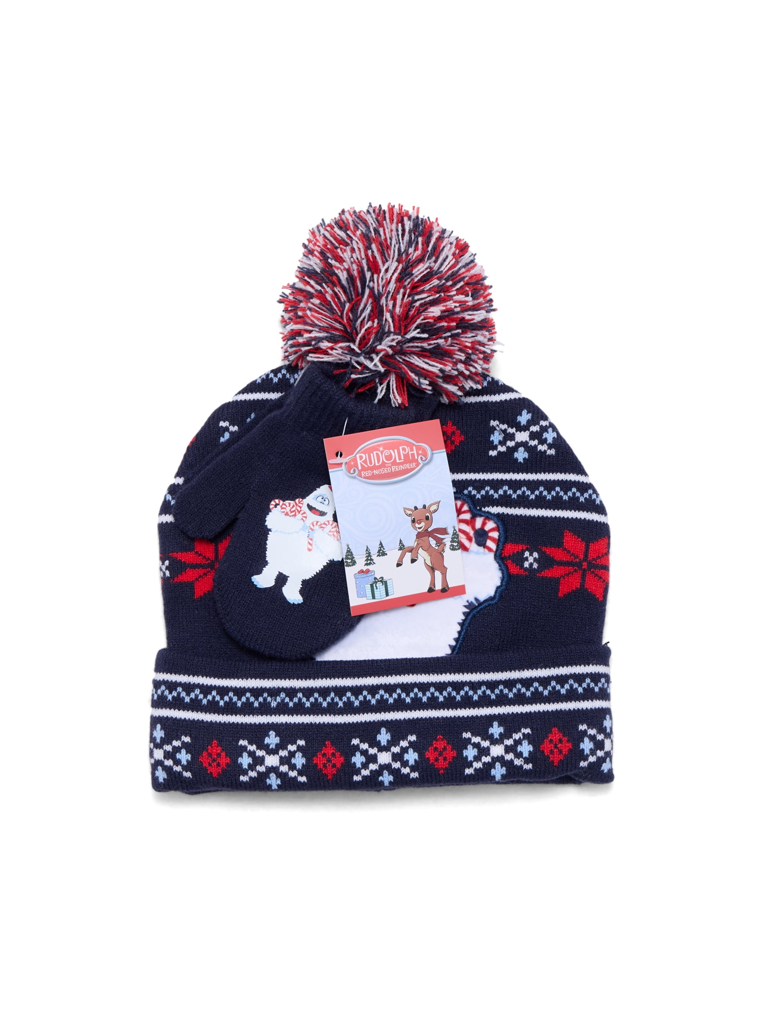 Bumble Toddler Hat and Gloves Set, 3-Piece