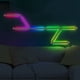 thumbnail image 3 of Luz De Pared LED, BT APP Control Remoto RGB Barra De Luz Decoración 6 Set Para Sala De Estar, 3 of 7