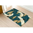 thumbnail image 6 of Animal Rugs, Japanese Rug, Salon Rug, Personalized Gifts Rugs, Japanese Art Crane Birds Rugs, Abstract Rug, Anti-Slip Carpet Rug, 1.7'x2.3' - 50x70 cm, 6 of 8
